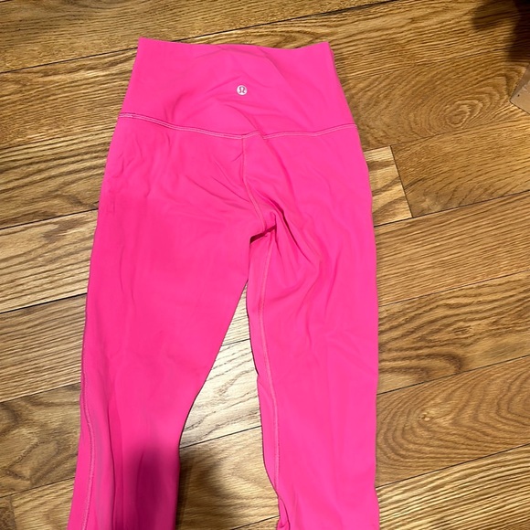 Lululemon Align HR Pant 25” Sonic Pink - Picture 1 of 2
